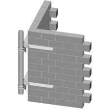 2-3/8" Corner surface mount