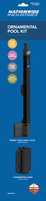 ornamental pool gate kit
