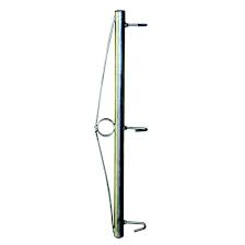 Chain link stretch bar