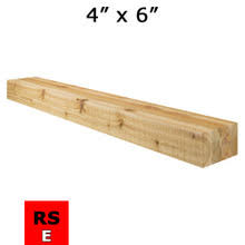 4x6" Western Red Cedar RGH SAWN
