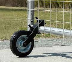 6 inch Under Mount Heavy Duty Tube Farm Gate Caster with Spanner